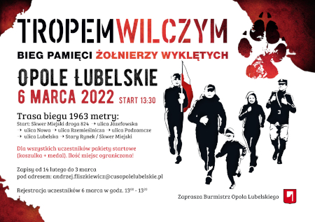 TROPEM WILCZYM - BIEG PAMIĘCI ŻOŁNIERZY WYKLĘTYCH